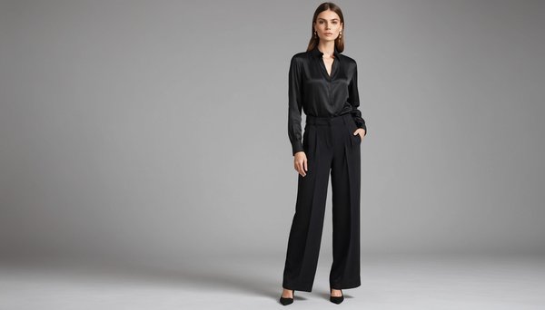 Le pantalon soie femme : sophistication à chaque pas